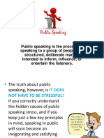 Public Speaking Tips to Overcome Fear and Stress