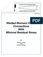 1999 - 10 WELDED MOMENT FRAME CONNECTIONS WITH MINIMAL RESIDUAL STRESS.pdf