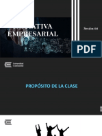 Sesión 2 - La Iniciativa Empresarial y El Emprendimiento