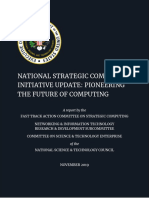 National Strategic Computing Initiative Update