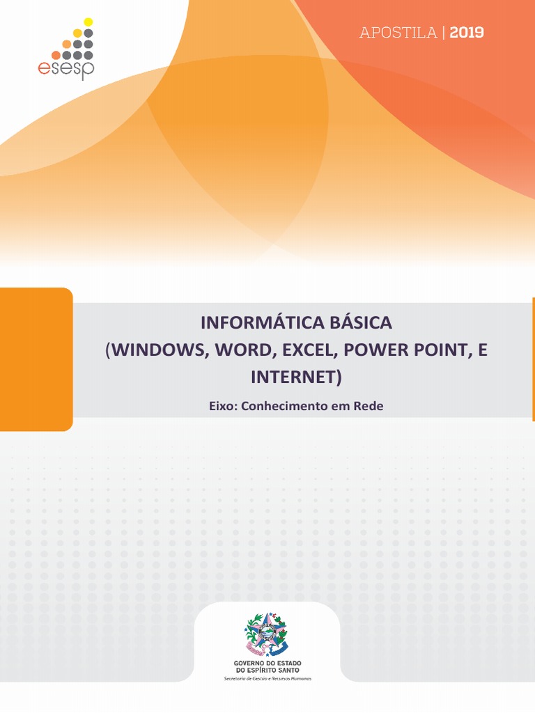 Apostila Informática Básica - Completa | PDF | Janela (informática ...