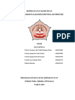 Terapi Akupresure Komunitas Kelompok 2 b 12c