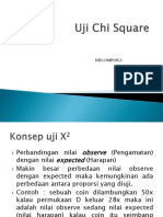 Uji Chi Square & Kontingensi