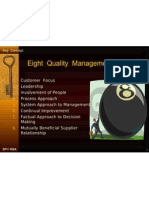 Eight Quality Management Principles