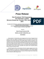 Press Release Peta Persebaran Titik Pengungsian Dan Damage Assessment Map Bencana Gempa Dan Tsunami Palu (Sulawesi Tengah) - TF-PDS UGM PDF