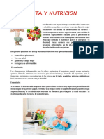 Dieta y Nutricion