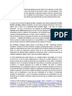 La Teoría Crítica Es Una Escuela de Pensamiento Que Pone Énfasis en La Evaluación y La Crítica de La Sociedad y de La Cultura A Partir Del Estudio de Las Ciencias Sociales y Las Humanidades