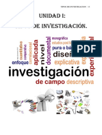 Tipos de Investigacion - Unidad1 - TallerDeInvestigacion 1