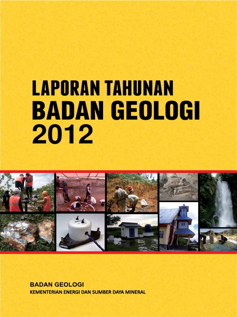 Content Laporan Tahunan Badan Geologi 12 Pdf
