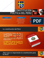 La Constitución Política Del Perú