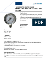 Ficha Tecnica Manometro Modelo 1320 Ritherm