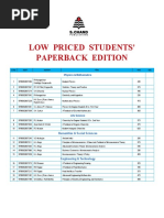 Low Price Student Paperback Edition