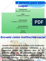 Tarea II Educacion Familia y Nutricion