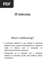 IP Addressing