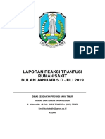 Laporan Reaksi Transfusi Semester 1 2019-1