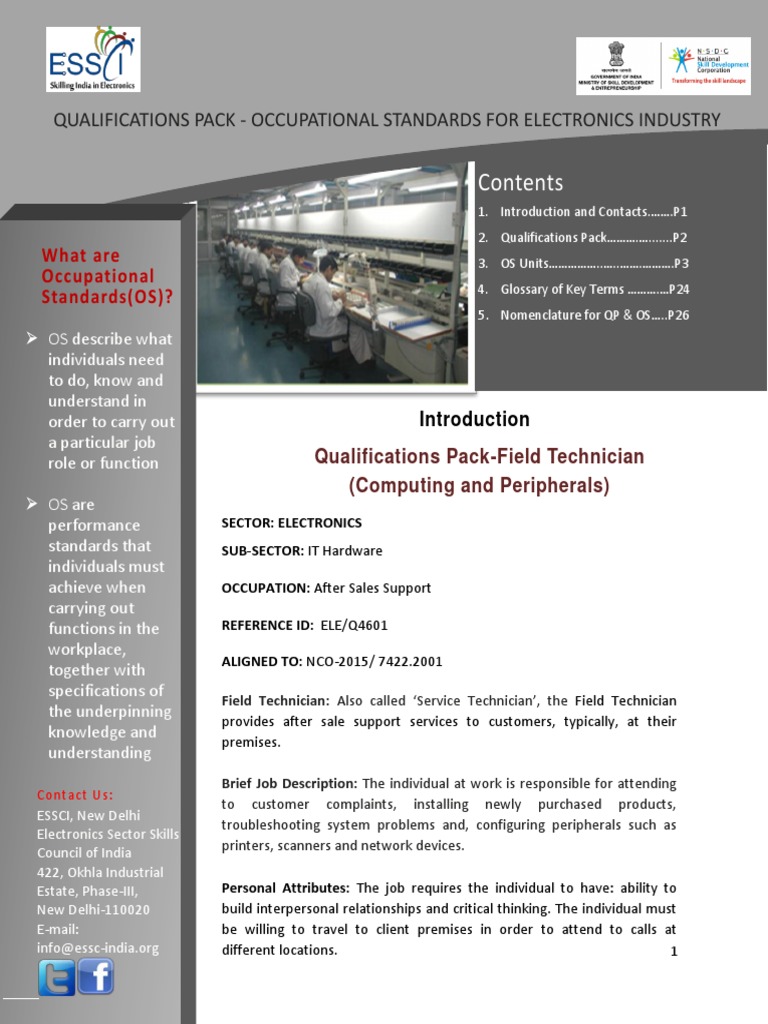 QP ELE Q4601 Field Technician Computing and Peripherals 0 PDF