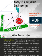 Value Analysis and Value Engineering