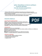 Synthese Géopolitique Tle