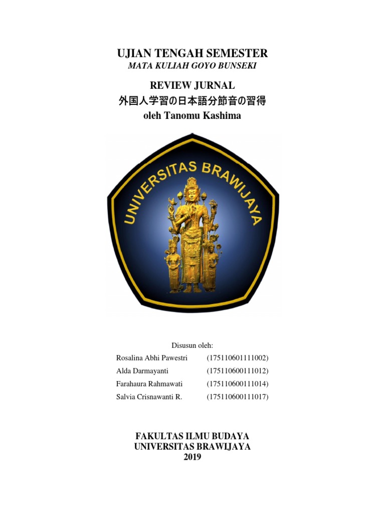 Makalah Goyou Bunseki Analisis Kesalahan Pdf