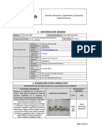 GFPI-F-023 Formato Planeacion Seguimiento y Evaluacion Etapa Productiva