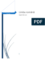 PLR3502 Limba Romana