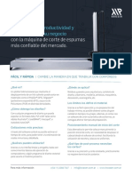 Brochure - FCM3 Corte de Espumas