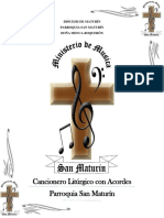 Cancionero Iglesia San Maturin Con Acordes Actualizado 29 de Julio de 2019