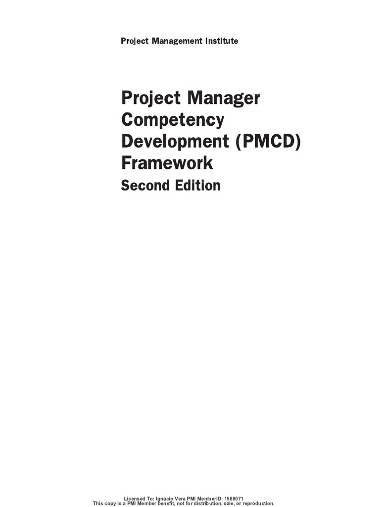 1 Competency Development Framework Second Ed Pdf Computing And Information Technology