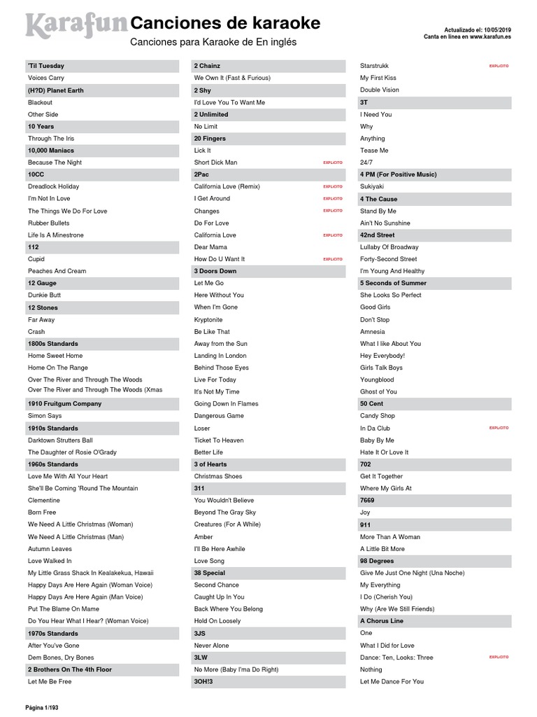 Karafuncatalog Es English Pdf Entertainment General