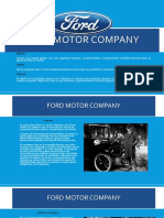 Ford Motor Company: Historia, Visión y Estrategia del Gigante Automotriz