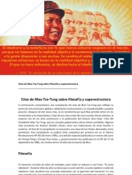 Citas de Mao Tse-Tung sobre filosofía y superestructura