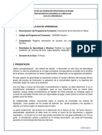 Guia de Apendizaje 3 Facturacion en Salud