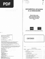 Estadistica - Aplicada - A - La - Educacion - Juste PDF | PDF