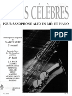 Piezas Clásicas Célebres Vol 3 Saxofon Alto y Piano