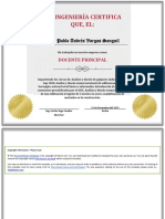 Elegant Training Completion Certificate