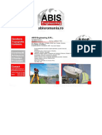 ABIS Engineering SRL - CADASTRU, Documentatii Pentru CARTE FUNCIARA Si INTABULARE, TOPOGRAFIE, GEODEZIE