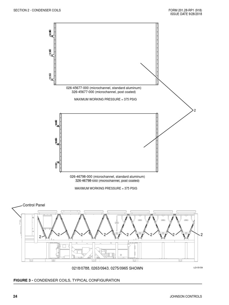 York YVAA Chiller Condenser Coils Guide | PDF | Science & Mathematics