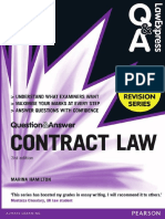 (Law Express Questions & Answers) Marina Hamilton - Contract Law (Q&A Revision Guide) - Pearson (2015) PDF