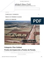 Plan Calidad – Calidad Obra Civil