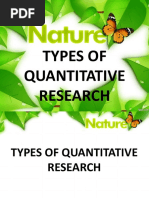 Lesson 2 Types of Quantitative Research