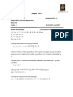 SMU_MCA NEW FALL 2010_Discrete Mathematics(MC0063)_SEM_1_ASSIGNMENTS_set1