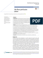 Effect of Pulsatile Flow Perfusion On Decellularization