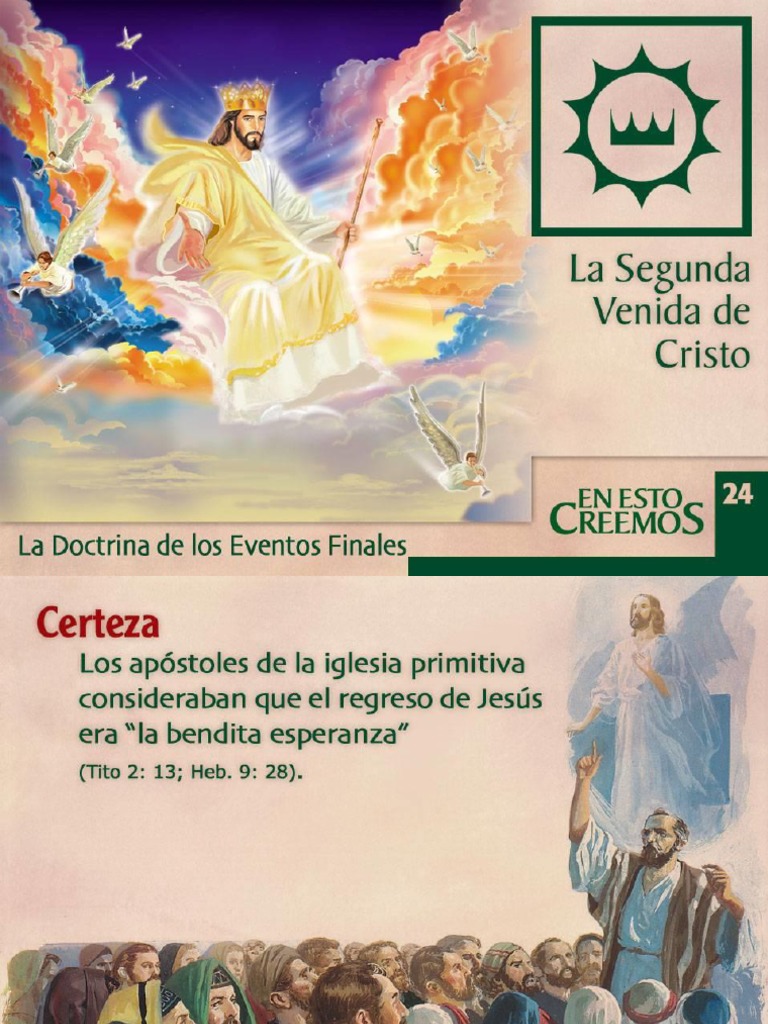 # 25 La Segunda Venida de Cristo | PDF