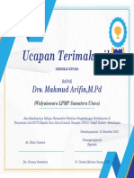 Ucapan Terimakasih