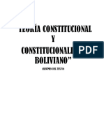 Teoría Constitucional