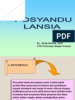 Posyandu Lansia