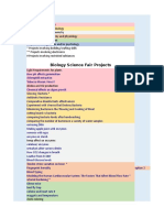 biology projects for web