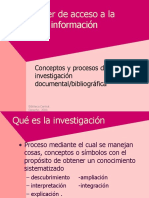 Investigacion Bibliografica Documental - Pps