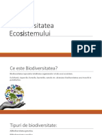 Biodiversitatea ecosistemului