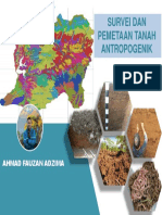 Survei Dan Pemetaan Tanah Antropogenik - Sampul